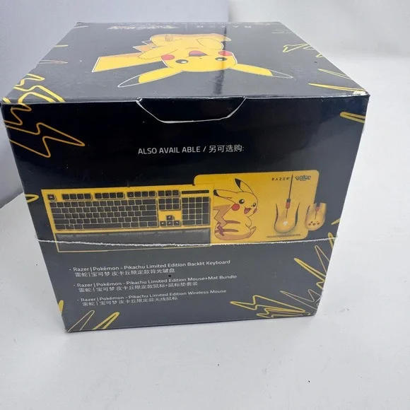 Razer Pokemon Pikachu Limited Edition Wireless Earbuds Poke Ball Charging Case